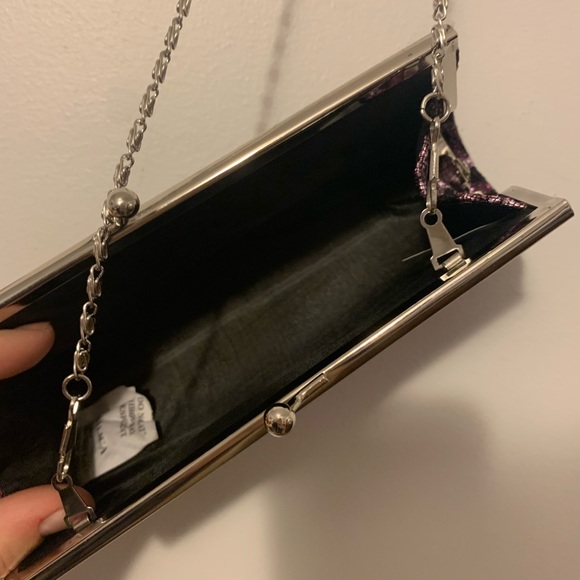 🛍Boutique leopard print clutches- purple availabl - Picture 4 of 6